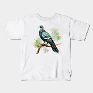 Nicobar Pigeon Kids T-Shirt